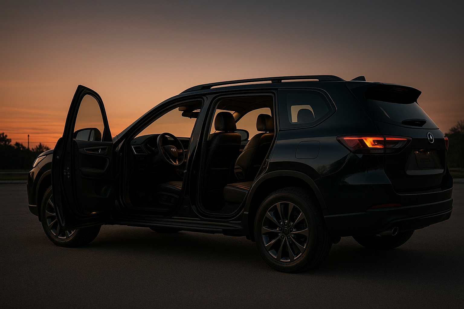 Spacious SUV car